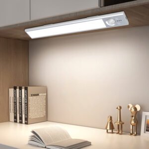 Smart Motion Sensor Cabinet LED Light - Magnetic Rechargeable Under Cabinet Lighting for Wardrobe & Kitchen