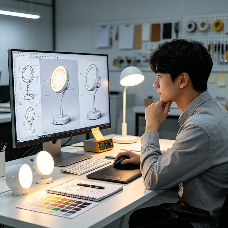 Custom LED Lighting process - Design