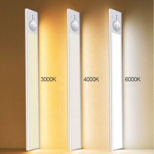 Smart Motion Sensor Cabinet LED Light - Magnetic Rechargeable Under Cabinet Lighting for Wardrobe & Kitchen