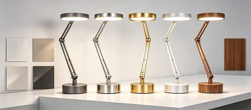 custom led desk lamp manufacturer-finish