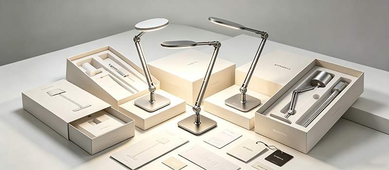 custom led desk lamp manufacturer-logo branding