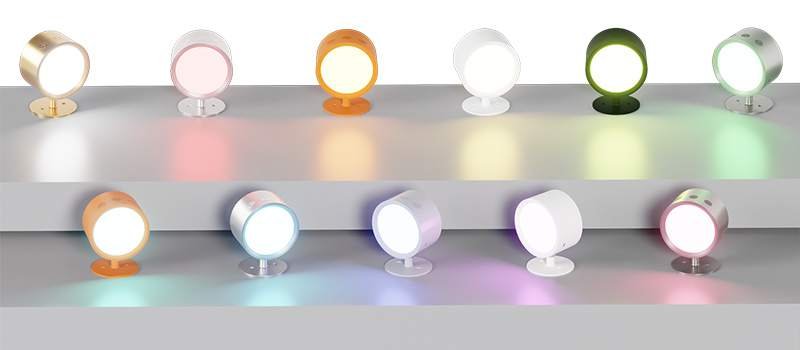 custom led wall light - color