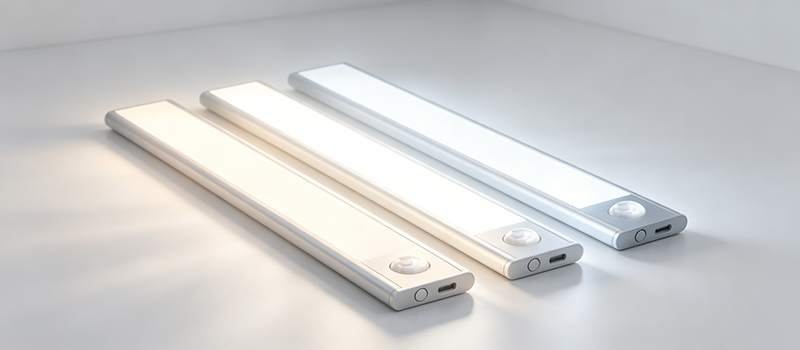 custom under cabinet led lighting - Brightness & Color Temperature
