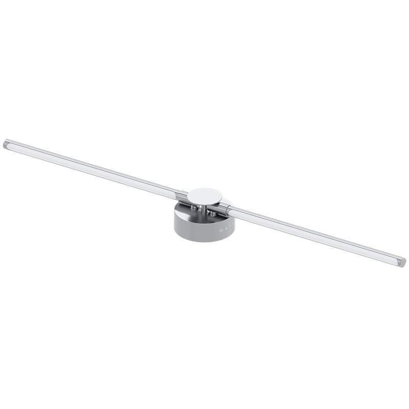 Product Features Modular Transformable Design: The combination of dual light rods and a round base supports multiple installation forms (horizontal straight, vertical long strip), adapting to different spatial layouts. Minimalist Premium Appearance: Matte metal base paired with transparent linear light strips, featuring clean and pure lines, serving as a textured wall art piece even when unlit. Soft Linear Light Source: Uniform long-strip LED light, gentle and non-glaring, flicker-free and blue-light hazard-free, protecting eyes while creating a warm atmosphere. Multi-Scene Adaptability: Suitable for installation on bedside, hallway, living room background wall, hallway, etc., balancing practicality and decorativeness. Sturdy and Durable Structure: Metal lamp body and base, with a firm and deformation-resistant structure, wear-resistant and corrosion-resistant surface, maintaining texture after long-term use.