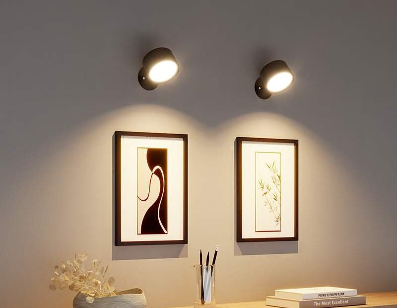 led light for wall art