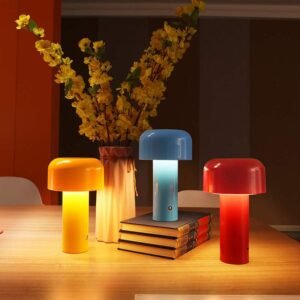 Vintage Mushroom LED Table Lamp