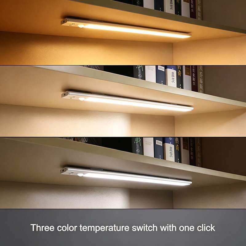 Punch-free Smart PIR Sensor Magnetic Rechargeable Led Lights