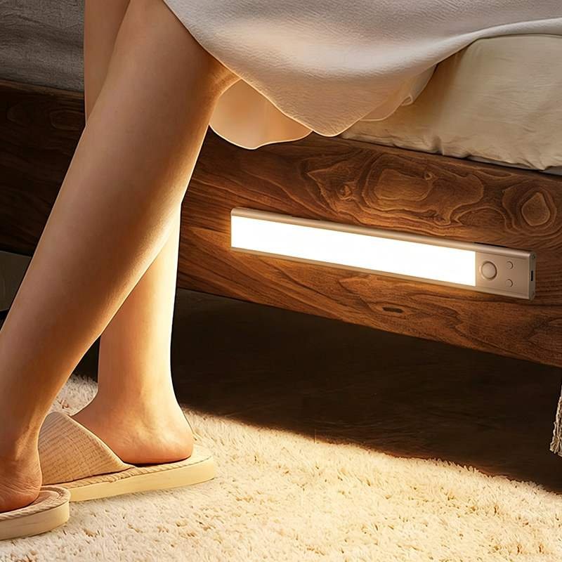 Punch-free Smart PIR Sensor Magnetic Rechargeable Led Lights