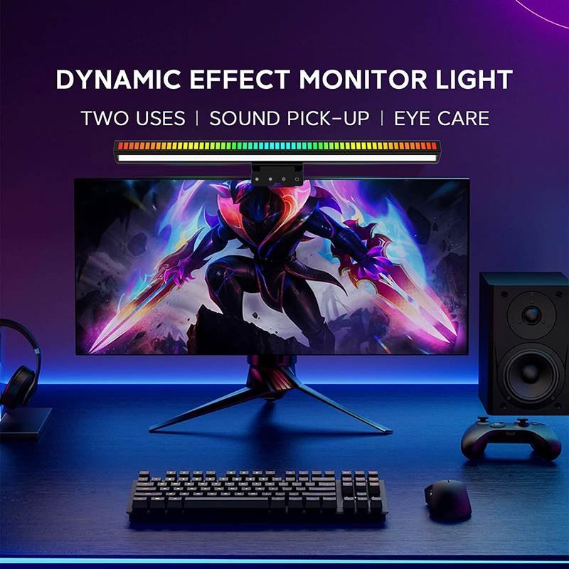 RGB Sound Reactive Monitor Light Bar