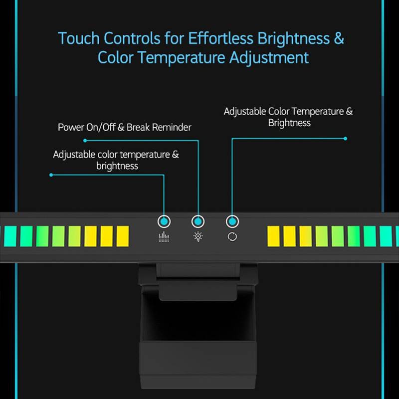 RGB Sound Reactive Monitor Light Bar