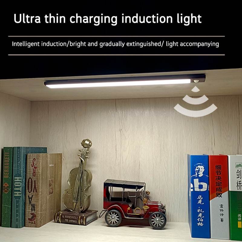 Battery Operated Under Cabinet LED Lights Walnut Wood Grain