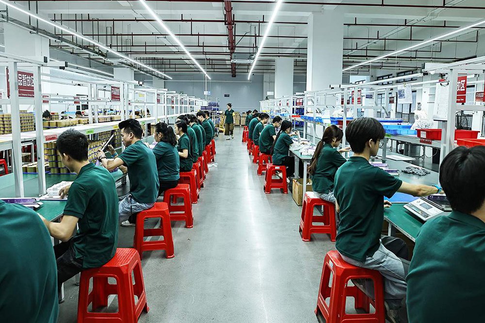 Senwell production line