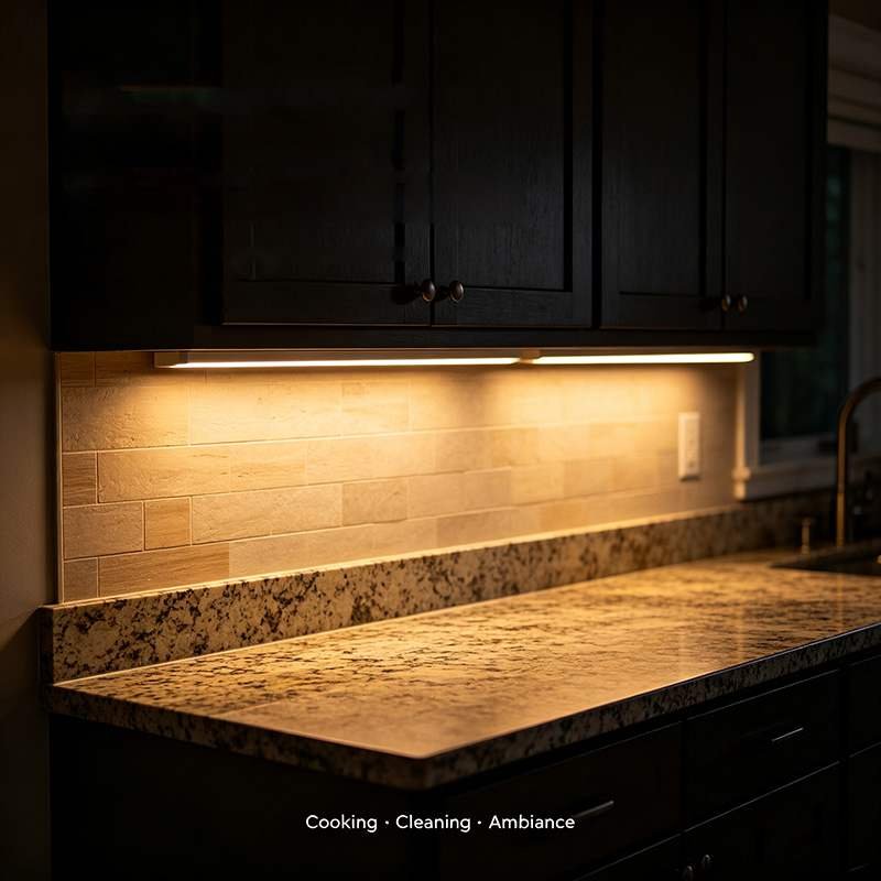 What Lights Are Best for Under Kitchen Cabinets? - SENWELL