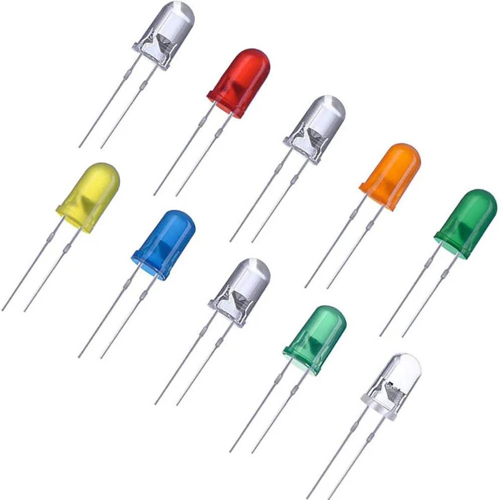 Three type of led lights - dip led