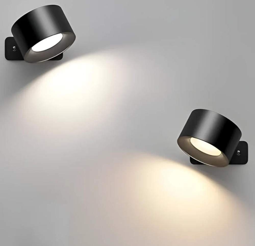 battery led wall light