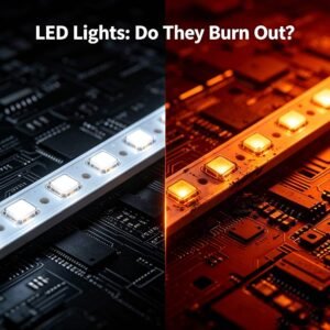 can led light burn out