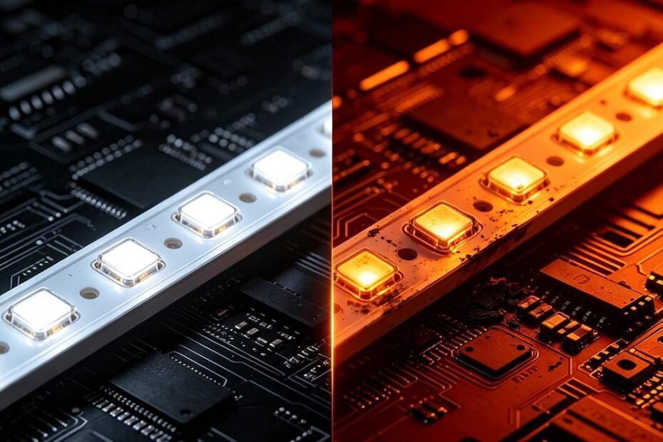 can led light burn out