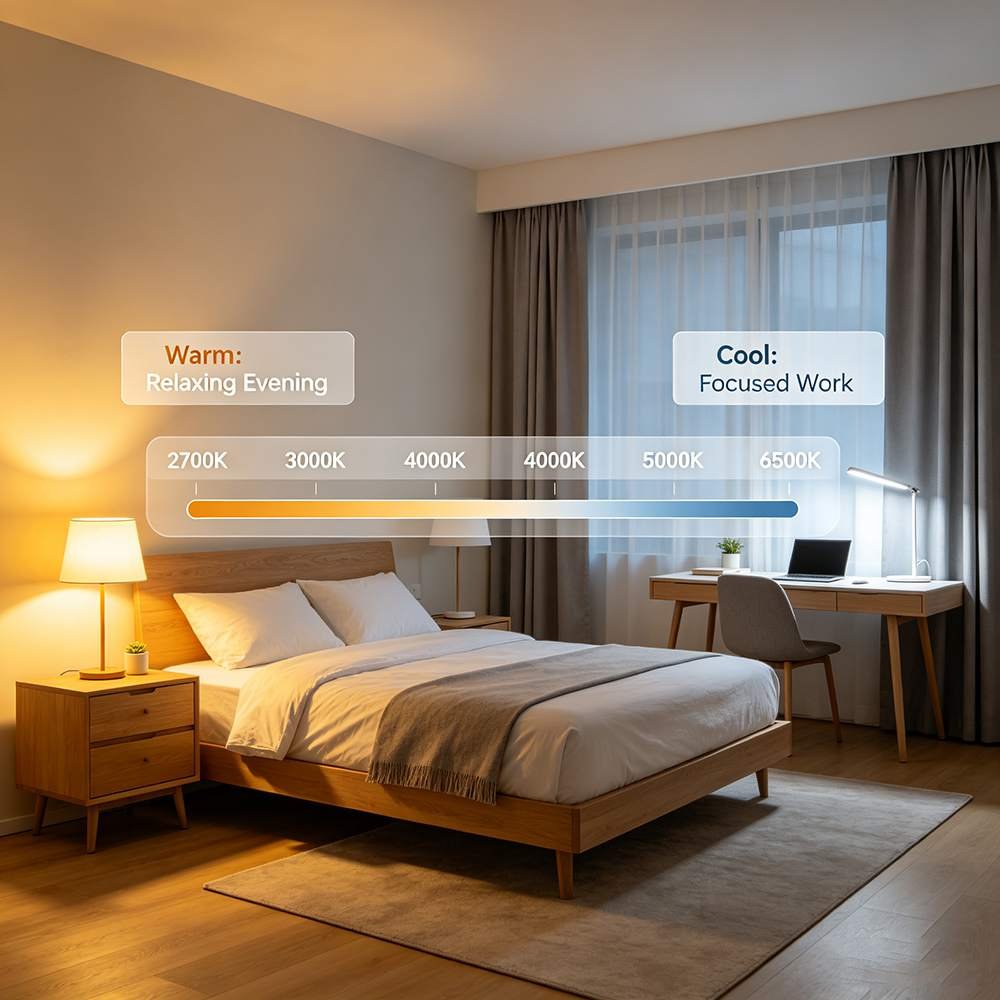 choosing led lighting product color temperature