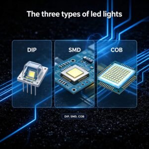 three type of led lights
