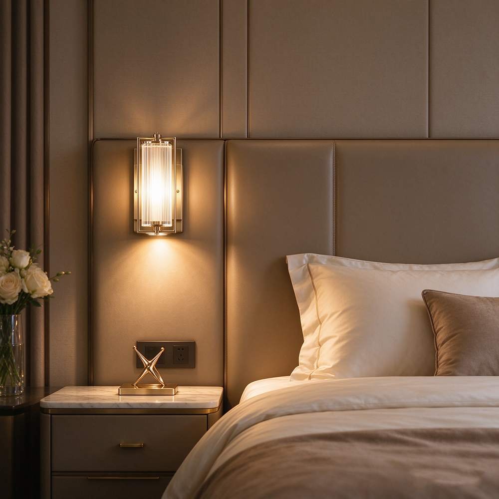 bedroom led wall light-cover