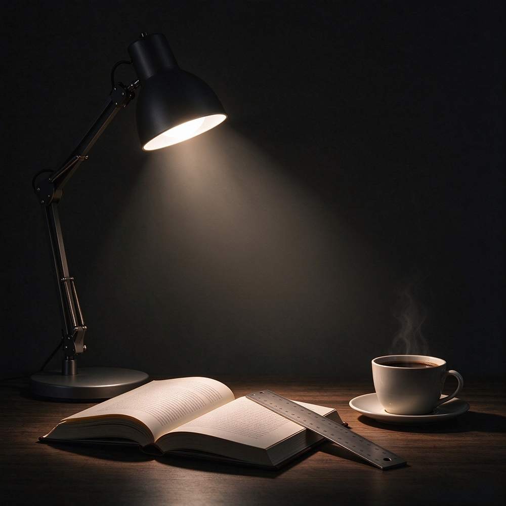 how bright should a desk lamp be