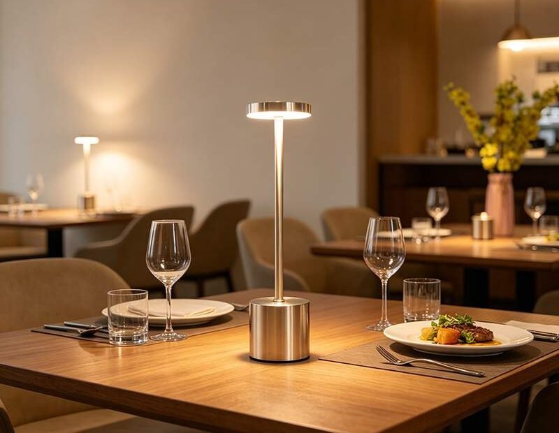 led table lamp for restaurant