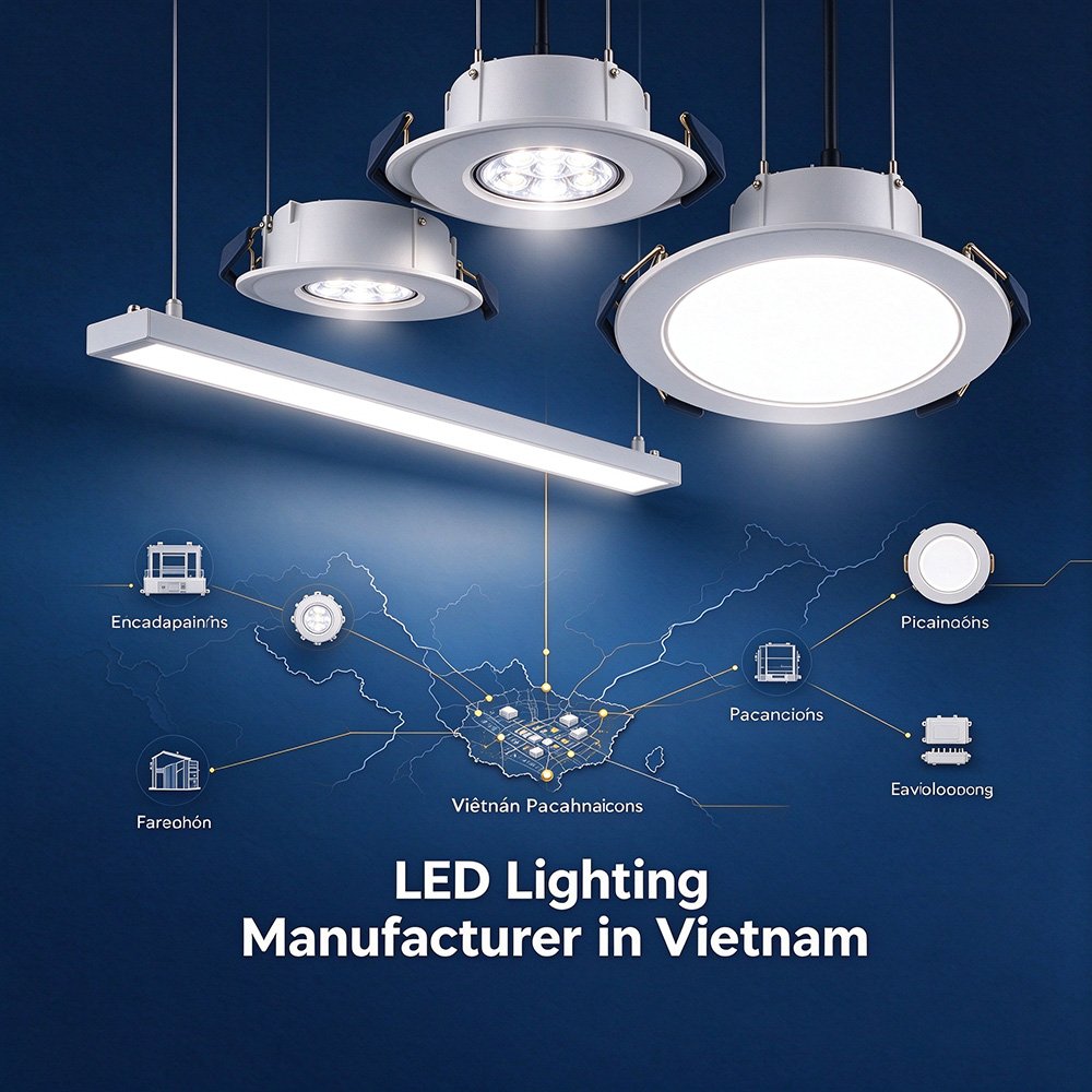 top 10 led lighting manufacturer in Vietnam