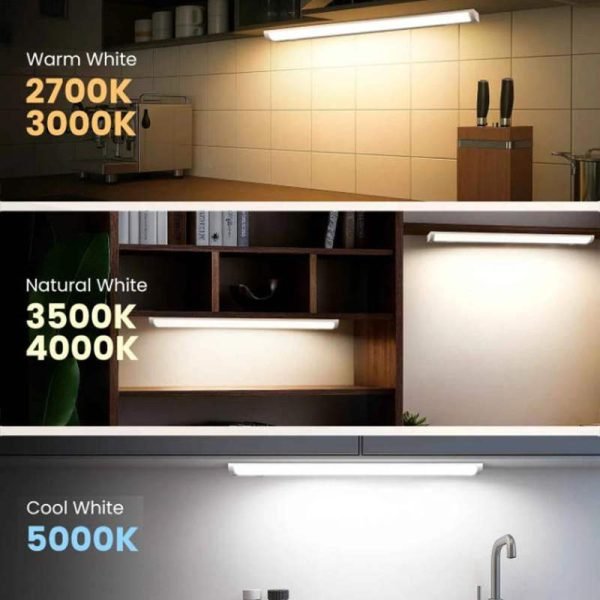 3000-4000k color temperature for cabinet light