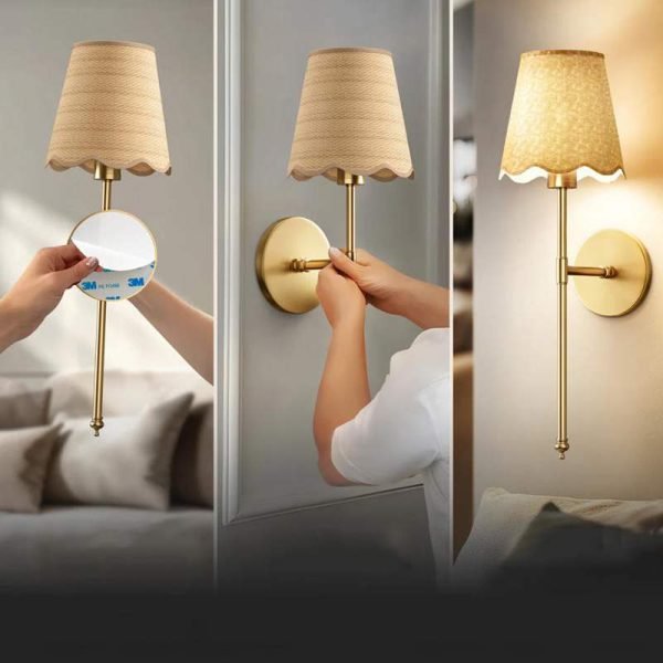 Will No-Drill Wall Lights Damage Your Wall Paint-1