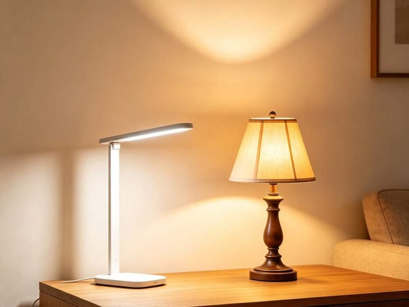 are led table lamp better than traditional table lamp