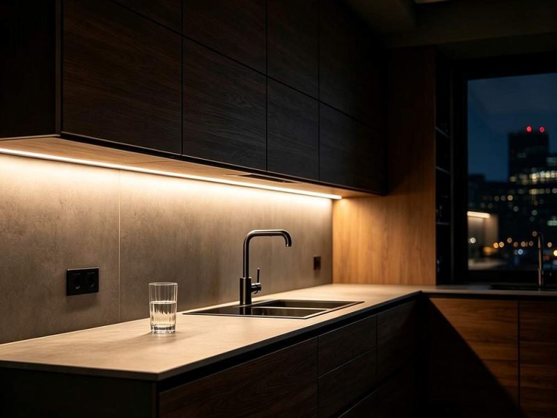 benefit of under cabinet lighting