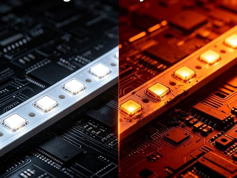 can led light burn out