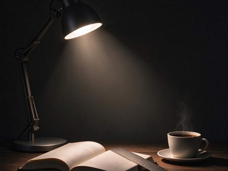 how bright should a desk lamp be