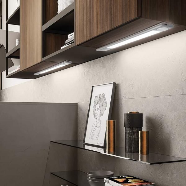Battery Operated Under Cabinet LED Lights Microwave Motion Sensor